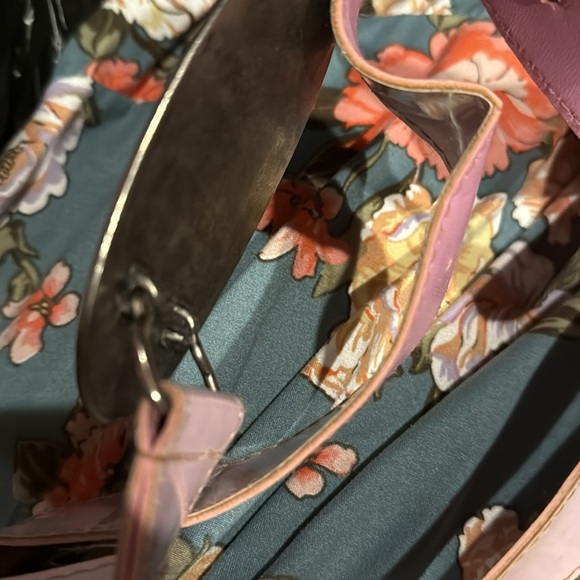 Rare Vintage 1993 Large Pink Butterfly Belt Buckle - Picture 6 of 8